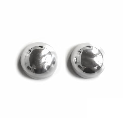 OMAC Blinkerrahmen Signalblende Blinker kompatibel mit Smart ForTwo 1998-2007 Aluminium Silber
