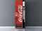 Oedim Adesivi in vinile per frigorifero, distributore automatico Cocacola | 200 x 60 cm | Adesivo resistente, adesivo decorativo dal design elegante