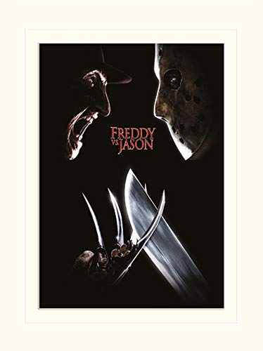 Pyramid FREDDY VS. JASON KUNSTDRUCK ART PRINT FREDDY KRUEGER JASON VOORHEES POSTER