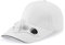 DAISHIAO Sommer Solar Panel Powered Cooling Fan Baseball Cap Outdoor Peaked Sun Visor Hat, weiß
