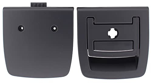 Doo Engy Griff Einlegeboden Kofferraum Gepäckraum Teppichgriff Türgriff Kofferraummatte Boden Teppich Heckdeckel schwarz hinten für 5er E61 X5 E70 X6 E71 E72