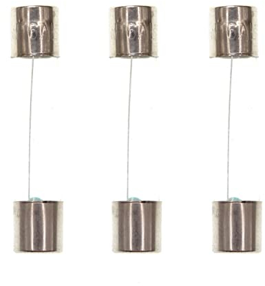 HUABAN 25 Stück F6AL250V 6A 6 Amp 250V 6 * 30mm Flinke Glassicherung
