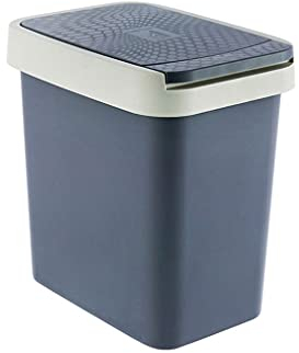 poubelle 8 litres de corbeille d'intérieur peut classification de la corbeille à la famille Push Push Push Corbeille Can Salon de séjour Cuisine Corbeille de stockage CAN poubelles de cuisine ( Color