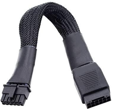 chenyang ATX3.0 PCI-E 5.0 12VHPWR Power Modular Kabel Stecker auf Buchse Verlängerung für 3080 3090TI PSU 16Pin 12Pin+4Pin Grafikkarte