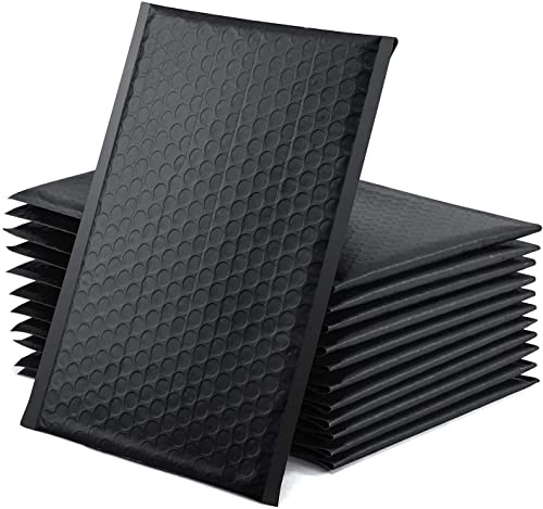 DERAYEE 30 Stück Luftpolstertaschen aus Polyethylen, mit Umschlag, 18 x 23 cm