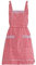 Fahibin Modische Apron mit Taschen,Baumwolle Schürze,Blumenmuster Küchenschürze,Damen Schürze,Küche Backen Schürzen für Kochen Backen Grillen Geschenk Idee 78cm*70cm