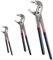 Socpuro 3 Pack Adjustable Water Pump Pipe Pliers Set, 8 inch, 10 inch, 12 inch Groove Slip Joint Pliers Set for Home Repair, Plumbing, Pipe Fittings