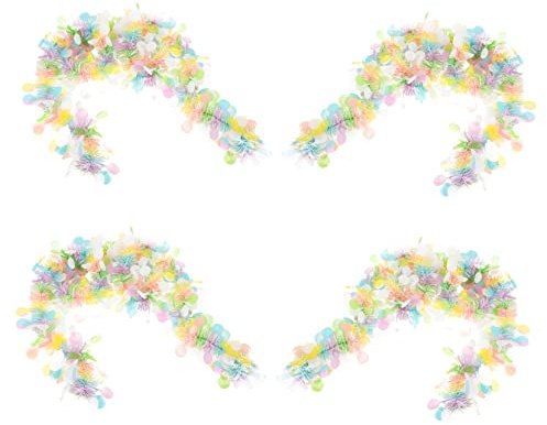 Ostern Lametta Girlande 4 Lieferungen Bunte Papier Dekorationen