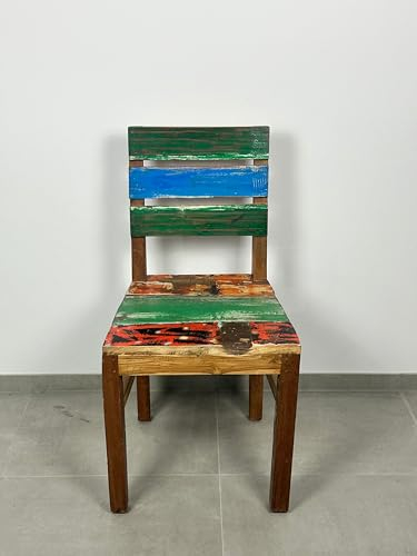 Bali Möbel Essstuhl Shabby II