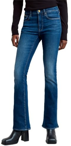 G-Star Damen 3301 Flare Jeans, Blau (Faded Zonal Wind D21290-D760-G728), 27W / 34L
