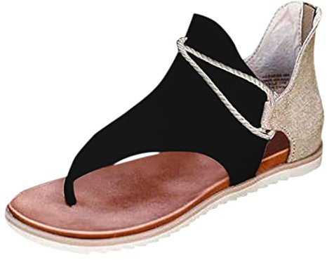 BGFIPAJG Sandali Neri Donna Con Zeppa Camper Sandali Fucsia Con Tacco Basso Sandali Gomma Bambina 25/26 Sandali Bassi Argento Donna Sandali Bimba Sandali Mare Bambino 25/26