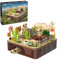 CaDA Master C71008W Dynamische Landschaft von Groundhog Baustein Set, 1148 Stücke Moc Modular Gebäude Kit, Sammeln Jugendarchitektur Spielzeug Geschenke