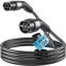QIAO)) Type 2 EV Charging Cable, 7.4kW 7.5M 32A Single Phase, Electric Vehicle Type 2 to Type 2 IEC 62196 EV Charger Cable, EVs/Plug-in Hybrid Fast Car Charging Cable with Carry Bag
