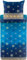 Bassetti PALLAVICINO Bettwäsche + 1 Kissenhülle aus 100% Baumwollsatin in der Farbe Blau B1, Maße: 155x220 + 1 K 80x80 cm - 9329916