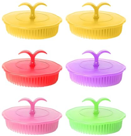 6 Brosses De Coiffure, Brosse De Massage Du Cuir Chevelu, Brosse À Cheveux Pour Hommes, Brosse À Cheveux Ronde, Brosse Démêlante Pour Cheveux