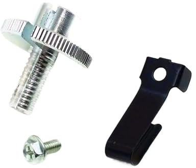 CHROM Motorrad KUPPLUNGSHEBEL KABELEINSTELLER KIT SCHRAUBE W/Sicherungsmutter