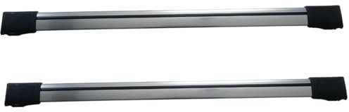 Auto Dachträger Für Dacia Für Sandero Für Stepway (BS) SUV 2007-2012 / Autodach-Gepäckträger-Querträger Dachgepäckträger(Silber)