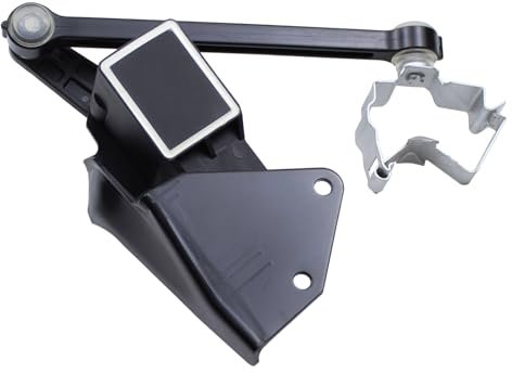 Niveausensor mit Gestänge Leuchtweitenregulierung Scheinwerfer Luftfederung Höhensensor Niveauregulierung Leuchtweitensensor Vorderachse vorne für Passat B5 für Passat B5.5 A4 B5 8D A6 C5 4B Superb