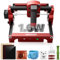 Laser Graviermaschine, Woxcker S1 1.6w Mini Tragbare Lasergravurmaschine für DIY, Holz, Papier, Blatt, Acryl, Leder usw. 130mm*130mm für Anfänger