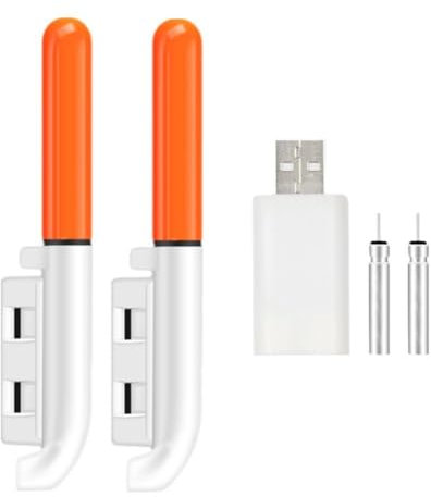 Pesca Luce Bastone Rod LED CR425 3.6V Batteria Al Litio USB Luminoso Affrontare Notte Luminoso Fluorescente P2Z1 Strumento Lampada Carica Pesca