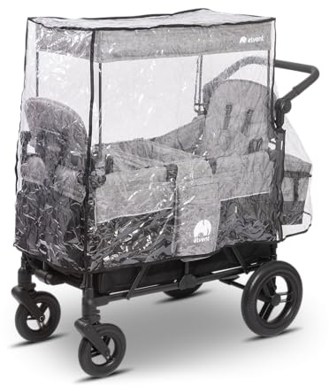 elvent® Regen- und Windschutz für ComfortPlus 2 | Bollerwagen-Regenschutz