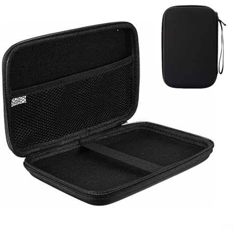 PU-Leder-Tragetasche, 17,8 cm (7 Zoll), GPS-Hülle, stoßfest und tragbar