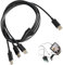Cable Divisor USB C de 1 Metro, Conector USB Tipo C Macho a 3 Conectores Tipo C, Cable de Carga y Transferencia de Datos para Teléfonos, Tabletas y Ordenadores Portátiles USB C