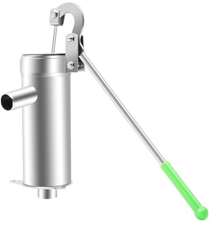 Handpumpe,Schwengelpumpe Komplett,Edelstahl,Haushalt Grundwasserpumpe,Brunnen,für Gartenhof