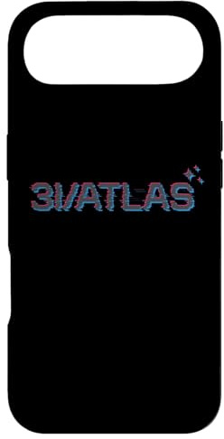 Custodia per iPhone Air 3I/ATLAS Interstellar Visitor 2025 Grafica Glitch