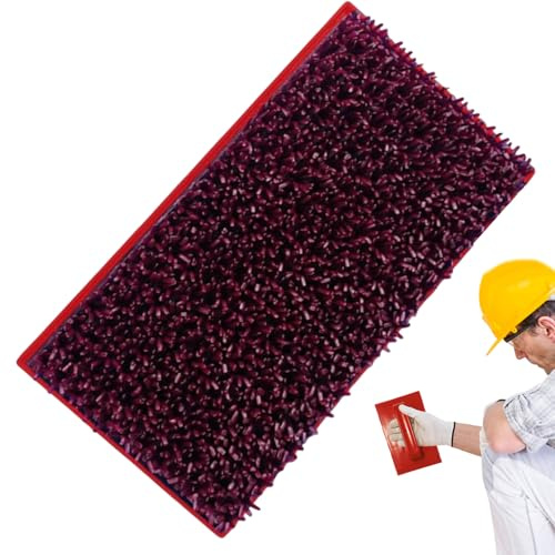 Tamponierpinsel – Werkzeug aus PP 24 x 14 x 7 cm | strukturierte Oberfläche für Gipskartonplatten und Decken mit ergonomischem Griff | Professionelle Bürste für Mikrozement und Stein