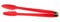 Kochblume Gourmetzange | Premium-Silikon & BPA frei| Hitzebeständig | Spülmaschinenfest | 33,5cm | Farbe: rot