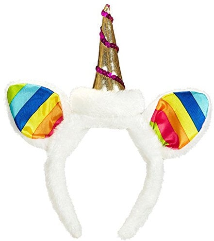 W WIDMANN MILANO Party Fashion 09658 - Einhorn Haarreif, Accessoire, Haarschmuck, Kopfschmuck, Karneval, Fasching, Mottoparty