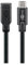 goobay 45393 USB-C Extension Cable USB 3.1 Generation 1, Black, USB-C Male to USB-C Female, 1 m Length