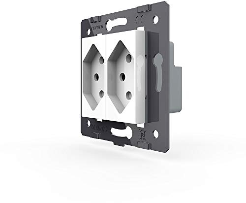 Innenleben Steckdose Schweizer Norm CH VL-C7C2CH-11 Weiss