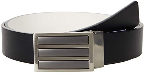 adidas Golf 3 Stripe Tour Belt, Black, One Size