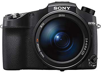Sony DSC-RX10M4 Premium Digital Bridge 20.1 MP 25X Zoom Camera with 24-600 mm F2.4-4 Zeiss Vario-Sonar T Lens - Black (Renewed)
