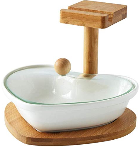 DYB Corbeille à Fruits Support Cupcakes Légumes Panier de Fruits en céramique Nordic Plate Afternoon Plate Snack Tea Assiette de Fruits secs de Fruits Assiette Fruit Basket Fruit Bowl