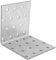 SS8® Angle Brackets 60x60x40mm (4pcs) Corner Bracket Metal L Plate Heavy Duty Steel Brace