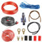 YeenGreen 8GA Kfz Verstärker Kabelsatz, 15 Stück Verstärker Endstufe Kabel, Car Audio Wire, Installations-Set Verstärker Auto, Anschluss-Set Kabelsatz Installationsset Kabelset 1000W