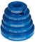Pro-Kleen Layflat Hose 10M PVC Submersible Water Pump Blue Discharge Pipe Diameter 25mm - for Drainage, Floods, Irrigation, Hot Tub, Swimming Pool - 2 Circlips - Sizes 5-25 Metre (10 Metres)