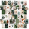 Anguxer 50 Stück ästhetische Wandcollage-Kits, ästhetische Postkarten, ästhetische Postkarten, Wandcollage-Set