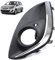 ROBUST Front Bumper Fog Light Grill chrome Cover Left for Opel Vauxhall Corsa D 1400873 13344798 2011-2014