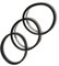 O-Ring Silikon-Dichtungsring für Pelletöfen und Rauchrohren (D120 mm H12) PZ3