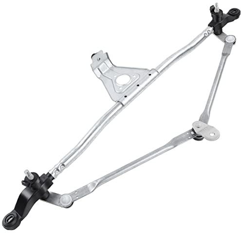 Frankberg 1x Scheibenwischer Wischergestänge ohne Motor für Linkslenker Vorne Links oder Rechts Kompatibel mit Wrangler III JK 2.8L 3.6L 3.8L 2007-2022 Replace# 55077859AC