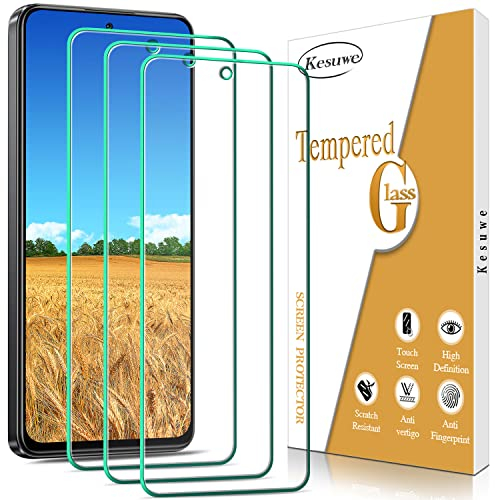 Kesuwe [3 Pièces] Verre Trempé pour Xiaomi Redmi Note 11 Pro, Redmi Note 11 Pro 5G, Dureté 9H Film Protection Ecran, Anti-Rayures, Ultra Résistant, Haut Définition, sans Bulles