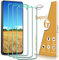 Kesuwe [3 Piezas] Protector de Pantalla para Xiaomi Redmi Note 11 Pro, Redmi Note 11 Pro 5G, Dureza 9H Cristal Templado, Antiarañazos, Antihuella, Fácil de Instalar, Sin Burbujas