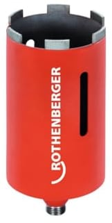 ROTHENBERGER 1500004171 DX High Speed Dry Bohrkronen, M16 Anschluss, 62mm Durchmesser, 150mm Nutzlänge