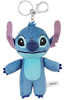 Disney Lilo and Stitch GH00272RL Porte-clés en peluche Bleu, bleu, Taille Unique