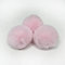SYSUII 10 Stück Kunstfell Bommel 8cm Kunstfell Fellbommel Pompon Pom Ball DIY Fell Pom Poms für Damen Tasche Mützen Anhängern Dekoration Schlüsselanhänger Charms Strickmütze Zubehör -Hell-Pink