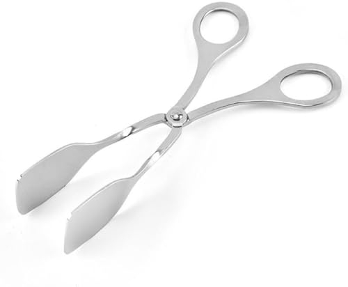KOMUNJ Pinza da cucina, pinza da pasticceria, in acciaio inox, per feste, catering, cibo